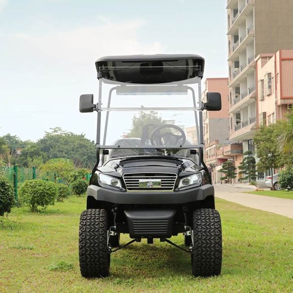 Electric Lifted Utility Golf Car Housekeeping Tool Car with Aluminum Box