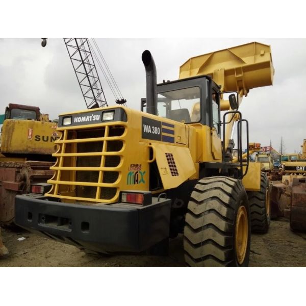 Komatsu WA380 Used Wheel Loader - 6.5m³ Bucket | 85% Undercarriage | No Leaks