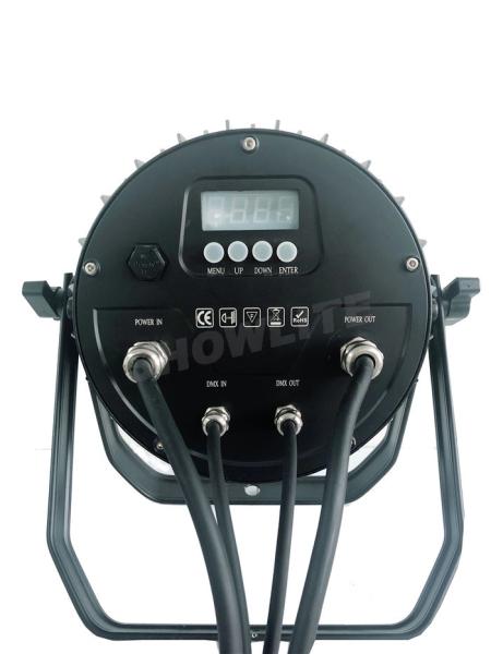 IP65 Waterproof Led Par Can Stage Lights RGBWA+UV 12*18W  6 In 1 LED Wash Par Stage Light