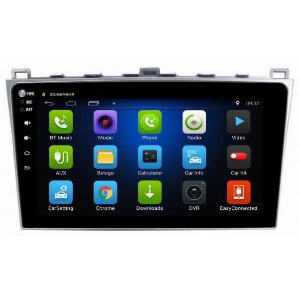 Ouchuangbo 10.1 inch stereo navi navigation android 8.1 for Mazda 6 2008-2012support mp3 mp4  usb quad core