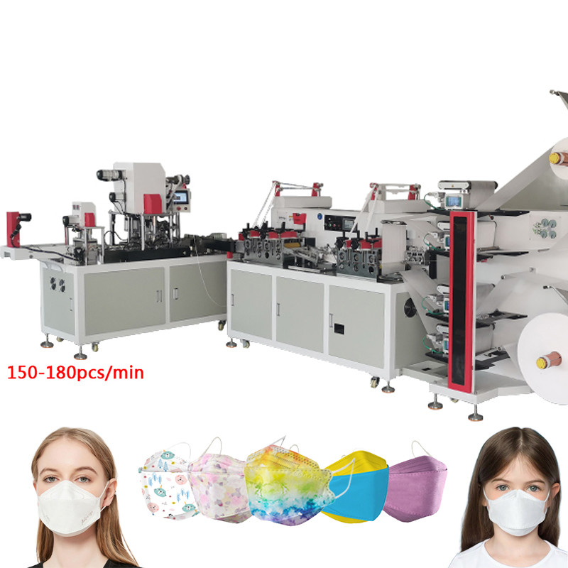 Полностью автоматическая машина маски рта рыб KF94 180pcs/Min
