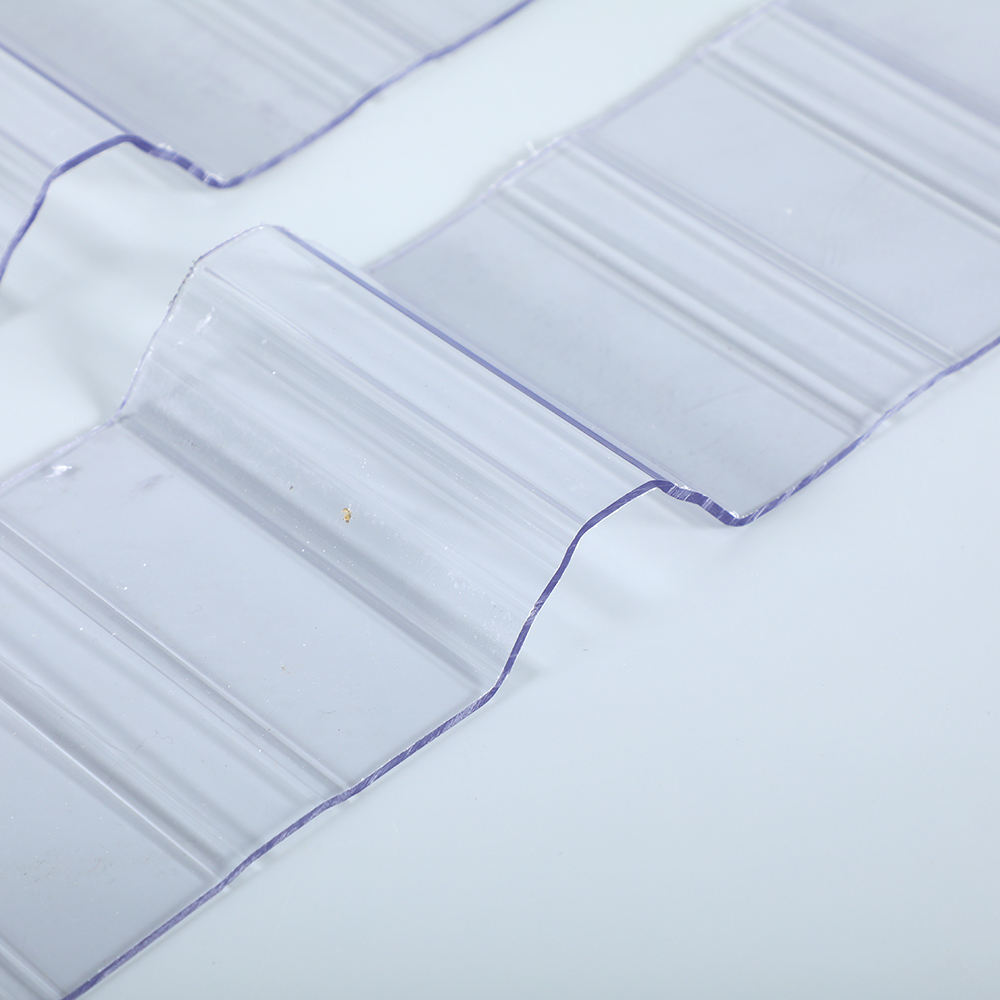 Corrugated polycarbonate sheet UV protection clear sheet