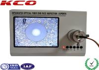 Microscópio de lustro da inspeção da fibra ótica do equipamento da fibra ótica da cara da extremidade da virola