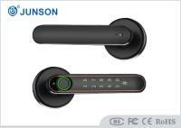 Fechadura da porta esperta eletrônica Keyless com chave mecânica do APP do teclado de Fingeprint
