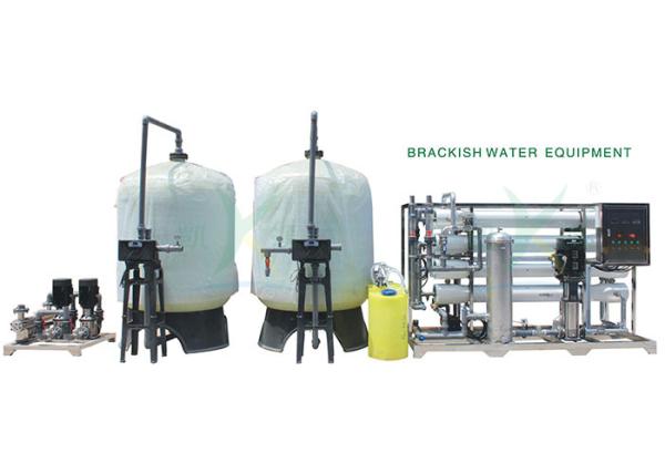 12TPH Salt Water Filtering Plant Water Filters Reverse Osmosis Plant With Ozonator
