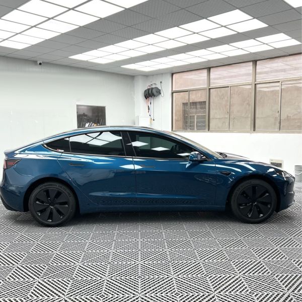 Sombra azul 8 mil película de protección de pintura de color 60 pulgadas x 53 pies Mejores envolturas de color para automóviles