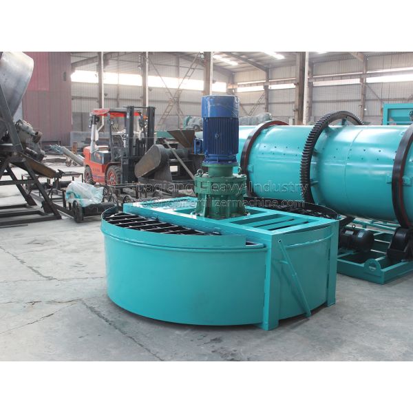 1600mm Cylinder 5.5kw 1200KG Compost Fertilizer Mixer Machine