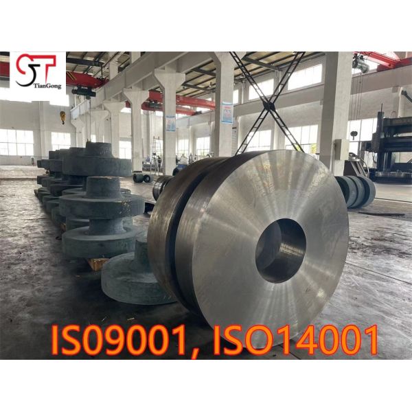 Acero forjado para engranajes de 100 kg a 7000 kg, certificado ISO9001 e ISO14001, para cajas de engranajes industriales