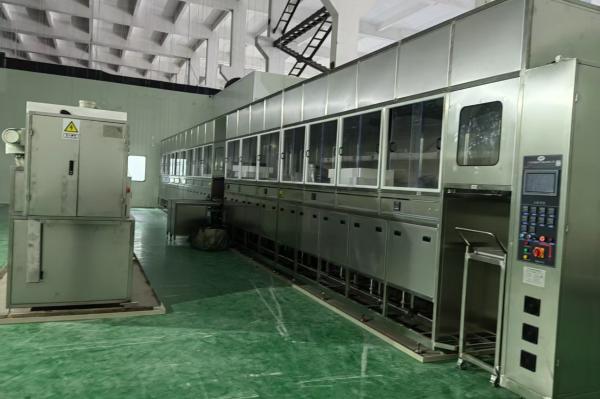 Spray Ultrasonic Cleaning Line High Pressure Industrial Ultrasonic Cleaning Equipment 40KHZ , 80KHZ