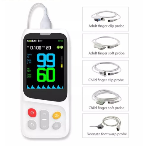 5v Pediatric Handheld Pulse Oximeter Portable Healthcare Medical Supplies