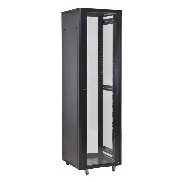42u 37u Perforated Door Network Equipment Rack Floor Standing Data Center Cabinet