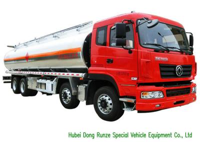 DFAC Aluminium Alloy Oil Liquid Tank Truck 28000 - 32000L Loading Capacity