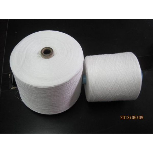 High Tenacity 100% Polyester Spun Yarn , 50s/2 Spun Thread