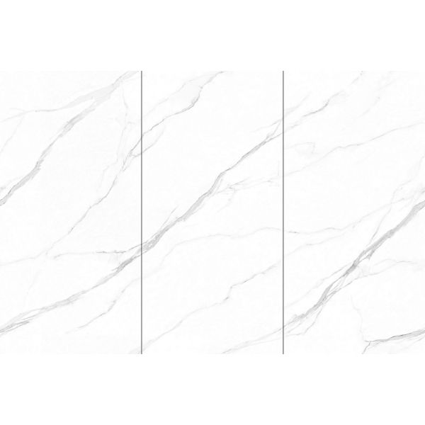 White Polished Porcelain Tile 900x1800mm Antibacterial Non-Slip AAA Grade