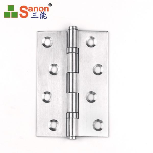 Furniture 304 SS Door Fittings Stainless Steel Flexible Hinge ASTM Standard