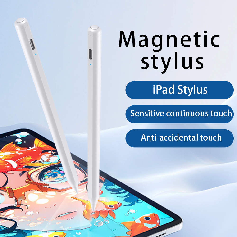Bluetooth Smart Stylus for iPad Aviation Aluminum Minimalist Matte Professional Drawing Note-taking OEM Custom Logo Pencil P4
