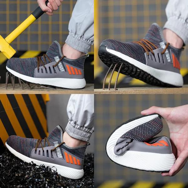 Des chaussures élégantes et légères en acier