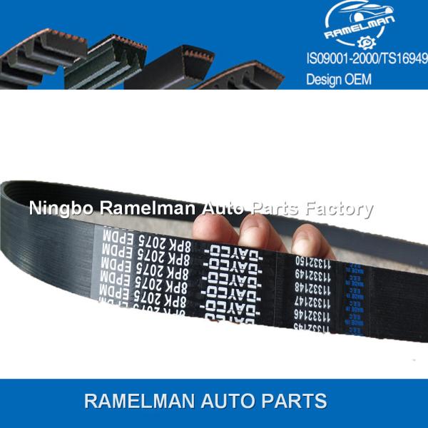 supply auto poly v belt high quality  belt oem AB39-6C301-AB/7PK3136  EPDM /CR material fan belt/ pk belt