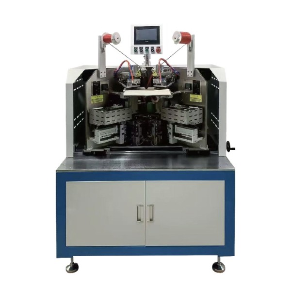 Dual Workstation Ribbon Fixing Machine Using Hot-Melt PSA For Firm Certificate Bonding