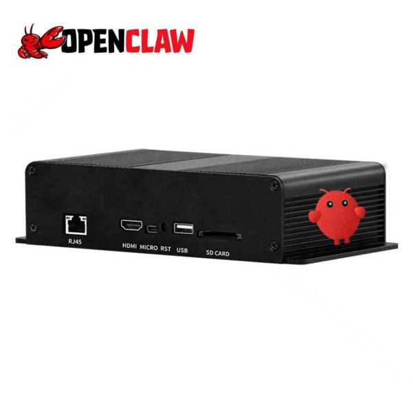 MJK OpenClaw AI Host RK3568 Quad Core DDR4 EMMC New Mini Computer Android 11 System Fanless Embedded Box for Industrial Control