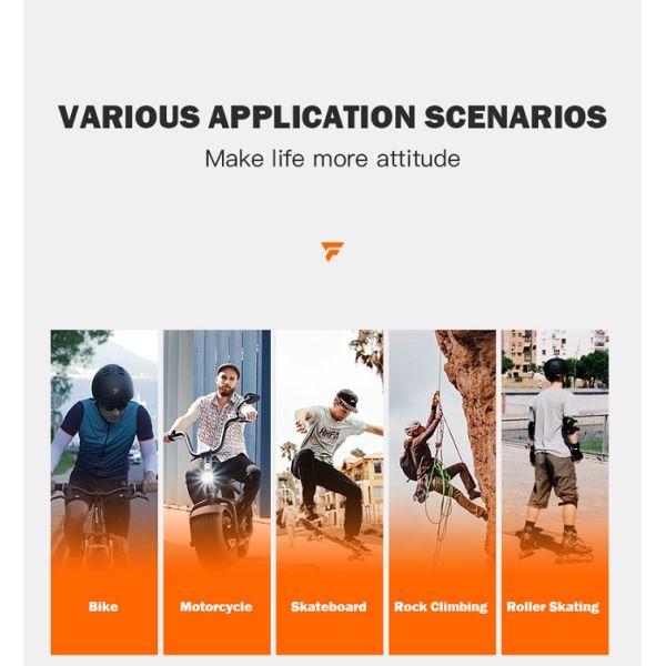 Пластиковая умная камера шлема мотоцикла на открытом воздухе спорт камеры шлема умная