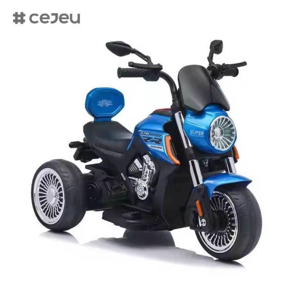 CJ-JM-3189 Hot Sale Rechargeable Battery Kids' Tricycle Electric Ride-on Car Toy for Children Inspired by Motorcycle