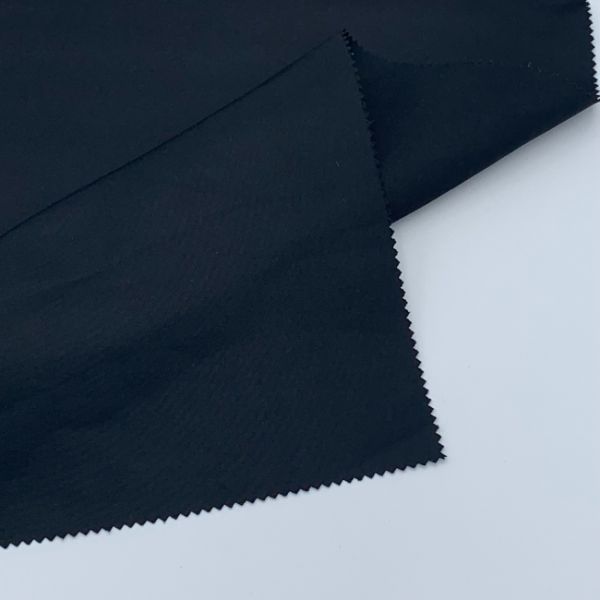 150D 150GSM Recycled Polyester Fabric Imitation Memory Fabric PU Coating
