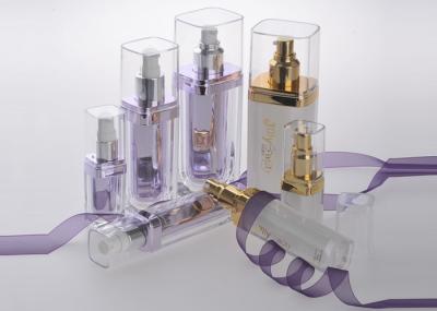 Transparent Shape Lid Empty Lotion Bottles / Body Lotion Bottle
