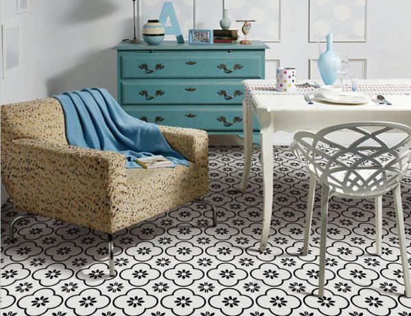 200x200mm Gray Porcelain Floor Tile 8.5mm Thickness