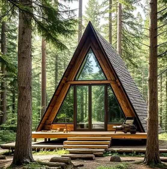 Luxury Triangle Prefab Home, Unique Modern Stylish Design High Quality Prefabricated Living House