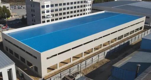 Waterproof Prefabricated Metal Construction Buildings H Section Column Steel Structure