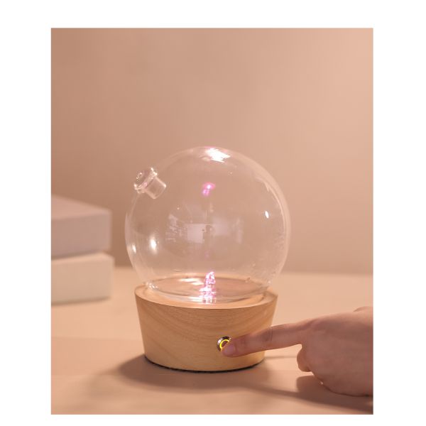 USB Rechargeable Vintage Aroma Diffuser Real Wood Essential Oil Diffuser OEM Size