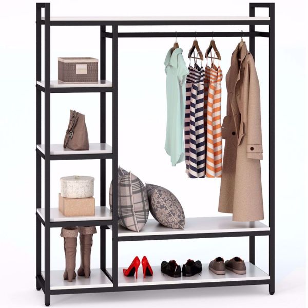 Supermarket Clothing Store Display Stand with High Grade Cold-rolled Sheet Material