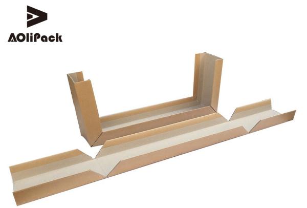 Cantos de grande resistência do cartão do comprimento 2.5mm de 1m para páletes