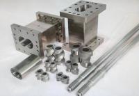 Anti-corrosion à double vis, baril d'alimentation, extrudeuses en plastique, composants de machines pour les aliments soufflés