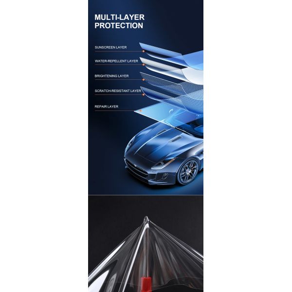 Waterproof  PCU PPF UV Rejection IR Rejection Color Changing PPF