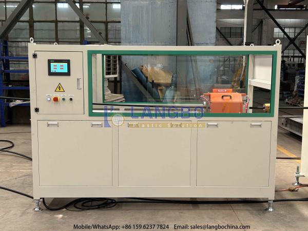Inversor ABB utilizado na linha de extrusão de tubos HDPE de 16-110 mm com extrusora 65/33