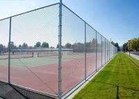 Alambre galvanizado eléctrico Diamond Chain Link Fence agujero de 60m m x de 60m m