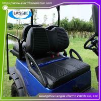 Voiture de club DS Golf Coussin avant voiture Double modèle diamant Siège Noir Ensemble d'accessoires