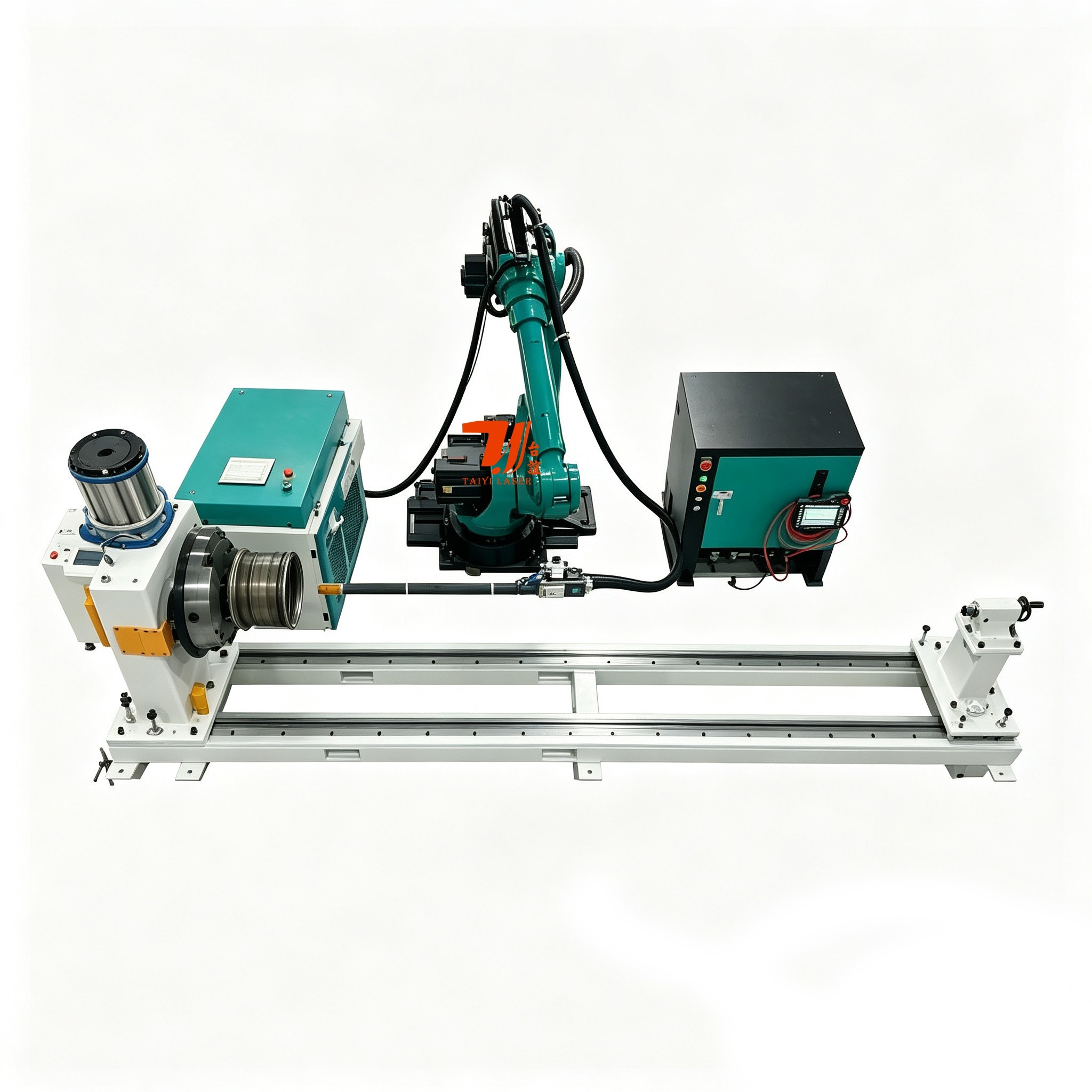 Robot Cladding Machine for Repair and Reinforcement Scraper Conveyor Pans, Mining Sprockets, and Crusher Hammer Heads.