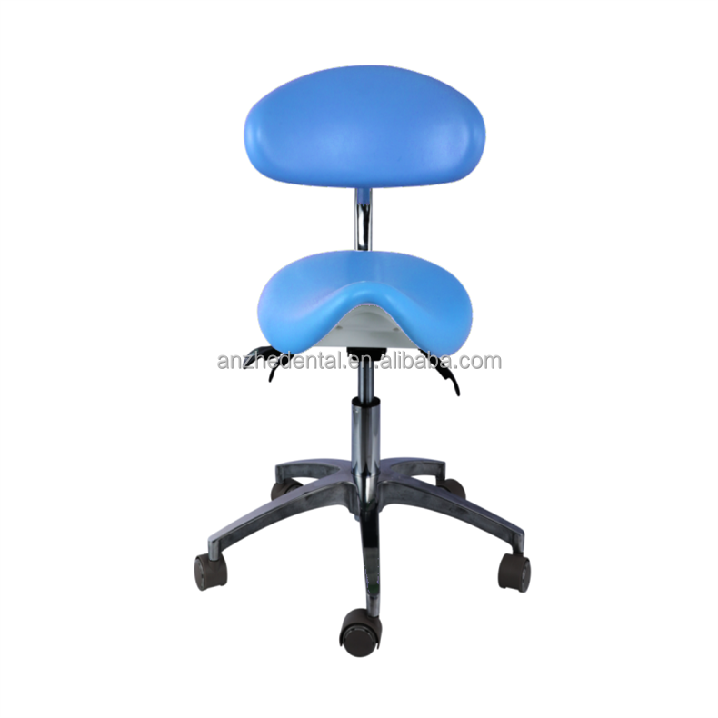 5 ruedas universales Sillón de dentista Color verde Base de metal Sillón de dentista