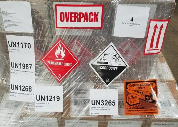 International Dangerous Goods Air Freight / Dangerous Goods Air Cargo From China To Spain