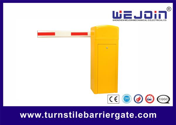 Remote Control Parking Barrier Gate , Parking Lot Security Gates Aluminum Alloy Motor