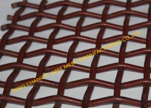 Pre Crimped 65Mn SWG 8  high Carbon Steel Wire Screen