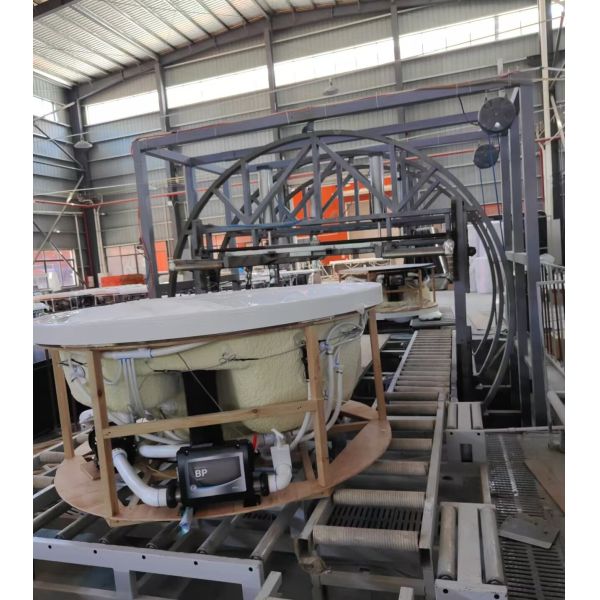 5~6 Круглые горячие ванны Суа ванна 2.5HP насос 2-уровневой шаг