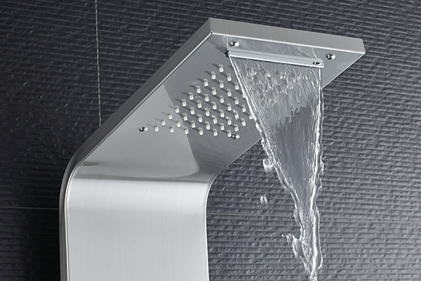 304 Stainless Steel ROVATE Thermostatic Shower Panel For Bathroom Washing