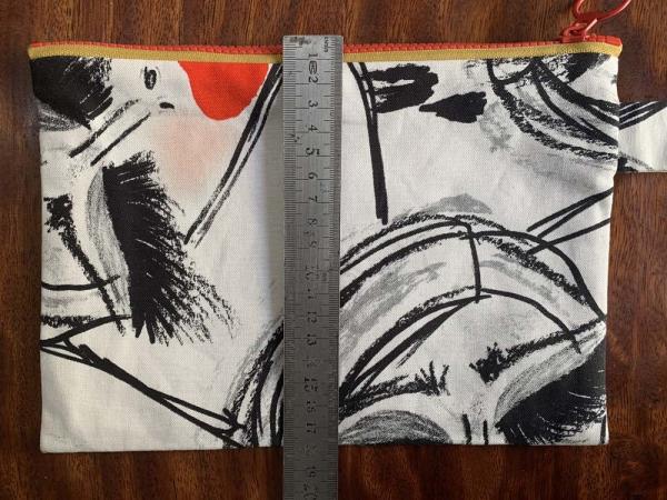 10OZ Cotton Canvas Pencil Case 0.1KG For School Offfice SGS certificated