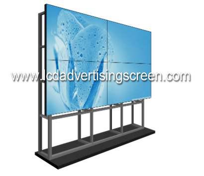 Multi Panel 2x3 Lcd Video Wall Display Floor Stand Touch Screen