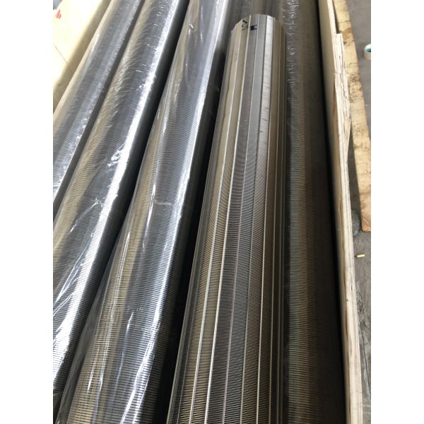 Stainless Steel 304 Mesh Wedge Wire Johnson Screen Tube For Water Well Sand Control