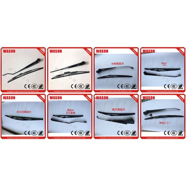 Excavator Spare Parts Wiper Blade Screenwiper Windshield Wipers For Komatsu